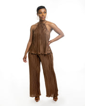 Load image into Gallery viewer, Chocolate Woven Set - Feminine Fashion Boutique