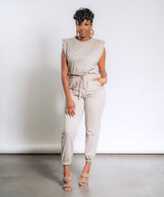 Load image into Gallery viewer, Shoulder Pad Jumpsuit- Multiple Colors - Feminine Fashion Boutique
