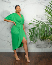 Load image into Gallery viewer, Green Tea Dress - Feminine Fashion Boutique
