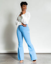 Load image into Gallery viewer, Tight and Right Bellbottoms - Light Blue - Feminine Fashion Boutique
