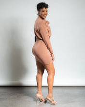 Load image into Gallery viewer, Mocha Latte Dress - Feminine Fashion Boutique
