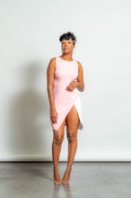 Load image into Gallery viewer, Pink X White Dress - Feminine Fashion Boutique
